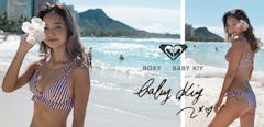 6月8日(土)から"ROXY × Baby Kiy" コラボレーションアイテムが発売！
