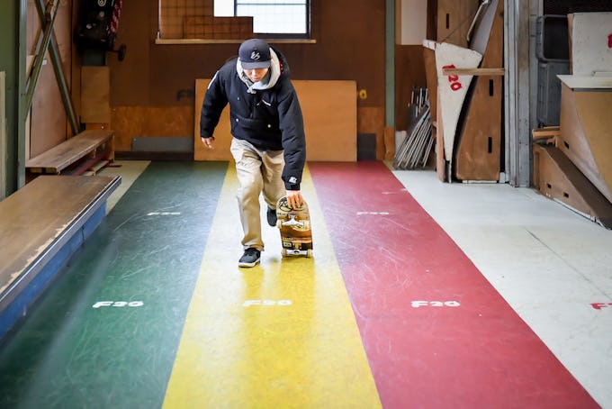 スケートボードHOW TO初心者編 「走りながら乗り込むランニングプッシュ」